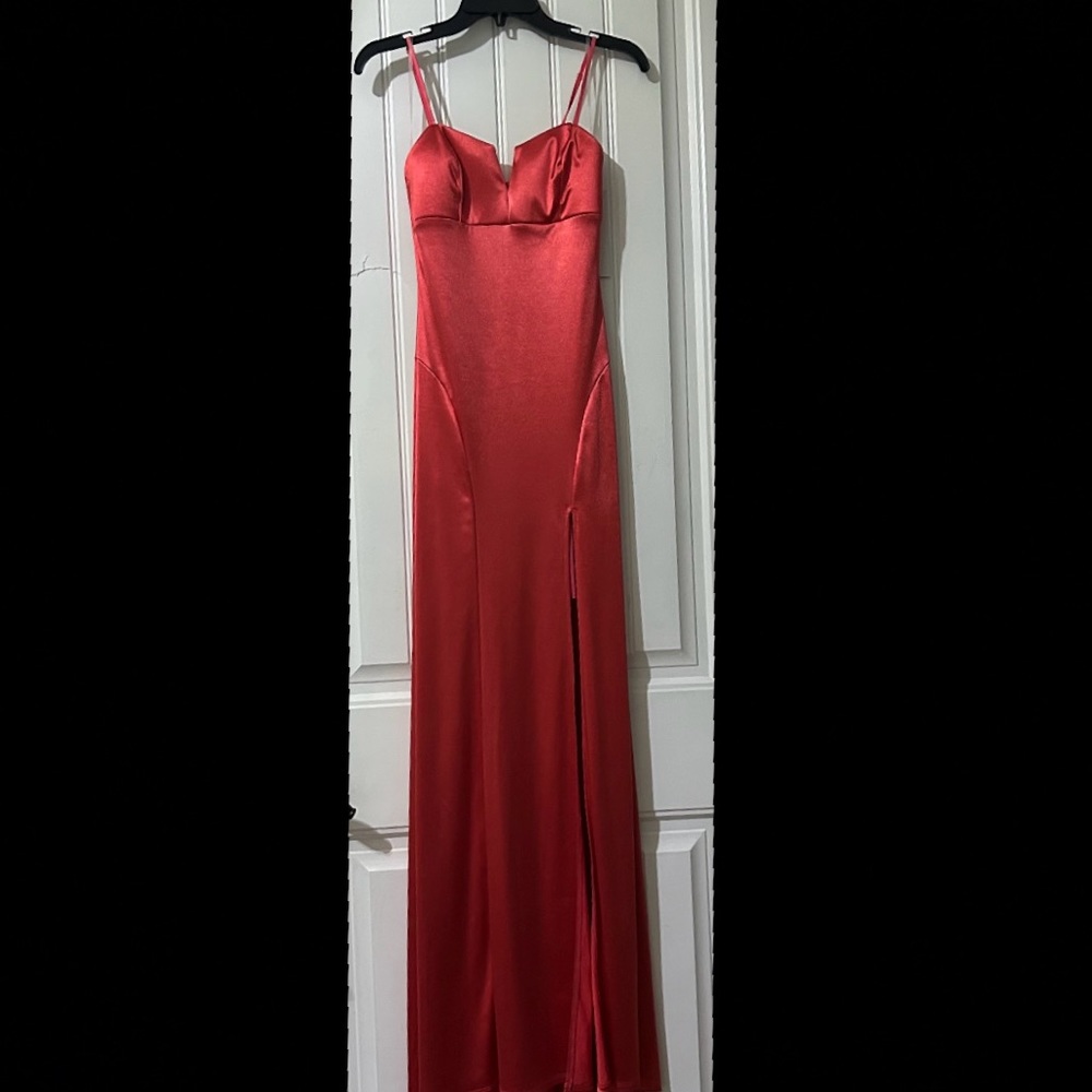 Pink prom dress from Dillards brand new with tags.